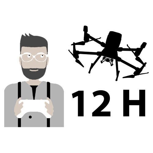 Enterprise praktiskā apmācība 12H - divu dienu dronu prakse, automatizācija un drošības procedūras profesionālai ekspluatācijai