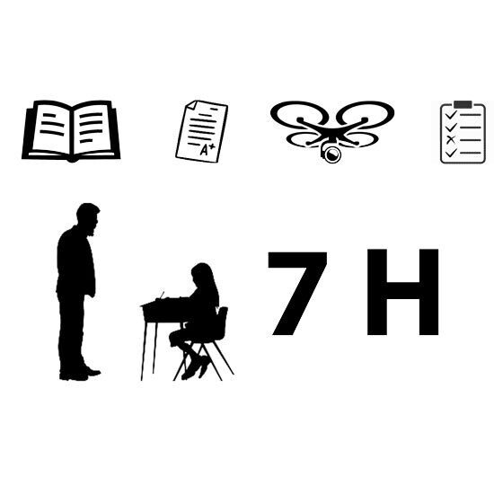 Pilnais A2 kategorijas kurss - A2 dronu kursi ar teoriju, riska izvērtēšanu, eksāmena sagatavošanu un praktisku treniņu